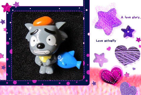 KFC Toy Gray Wolf(3rd Generation) (Unopened brand new )