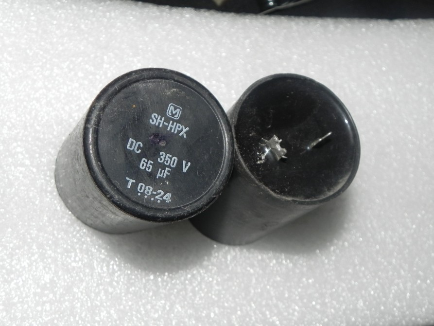 Demolition Japan Panasonic SH-HPX Series Motor Start Film Capacitor 350V65UF