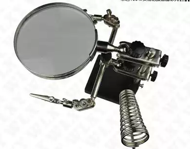 High quality with clamp belt welding table chrome frame can clip circuit board multifunctional magnifying glass