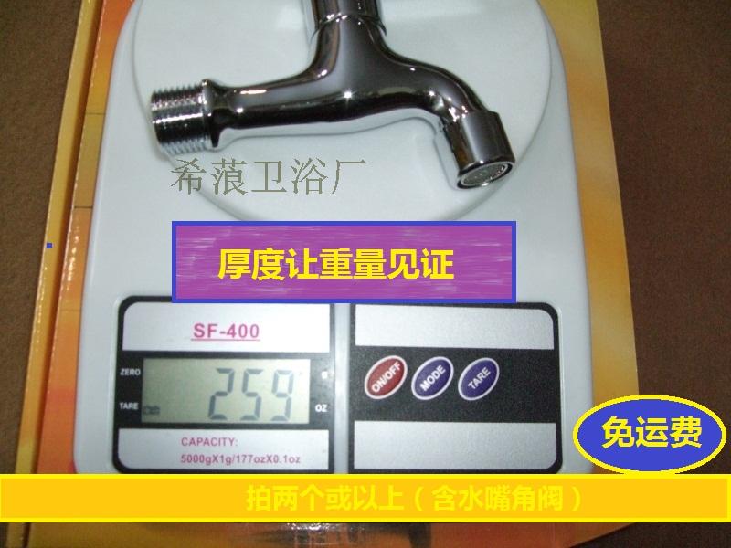 Mop pool faucet All copper faucet single cold into wall washing machine fast boiling nozzle warranty bathroom balcony