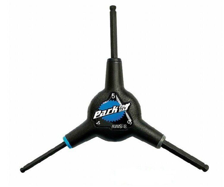 US PARK TOOL AWS-8 BIKE TRIPODS THREE-TO-HEXAGON WRENCH SET 4mm 5mm 6mm-Taobao