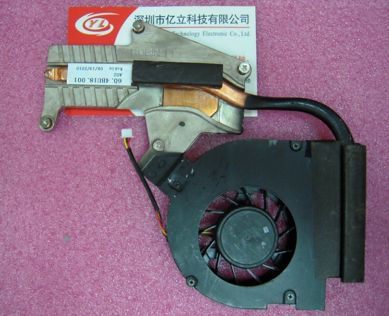 Original installed Jetway Gateway NV58 fan radiators