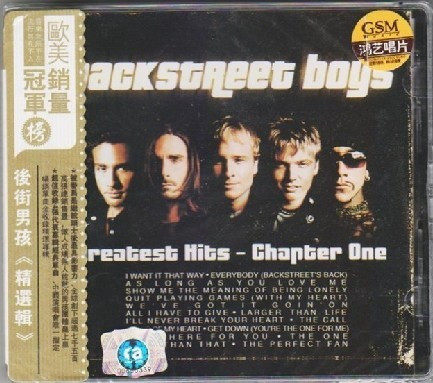 后街男孩精选集CD Backstreet Boys