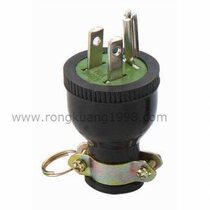 RK-6225 15A 250V GAUGE PLUG AMERICAN POWER PLUG JAPAN WIRING PLUG AMERICAN PLUG