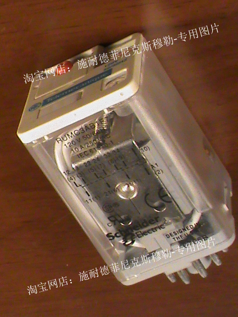 Schneider schneider intermediate relay 3 level 120VAC CE UL RUMC3AB1F7