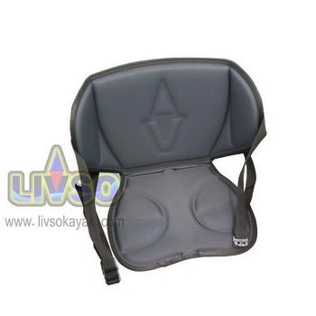 Rioter LIVSO double-deck canoe canoe accessory inflatable boat seat leather canoeing backrest