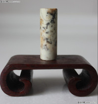 Liangzhu old jade tube high ancient jade primitive culture jade SQYQ0048