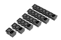  RICH BAY R-3014G22 Three-hole power socket with insurance