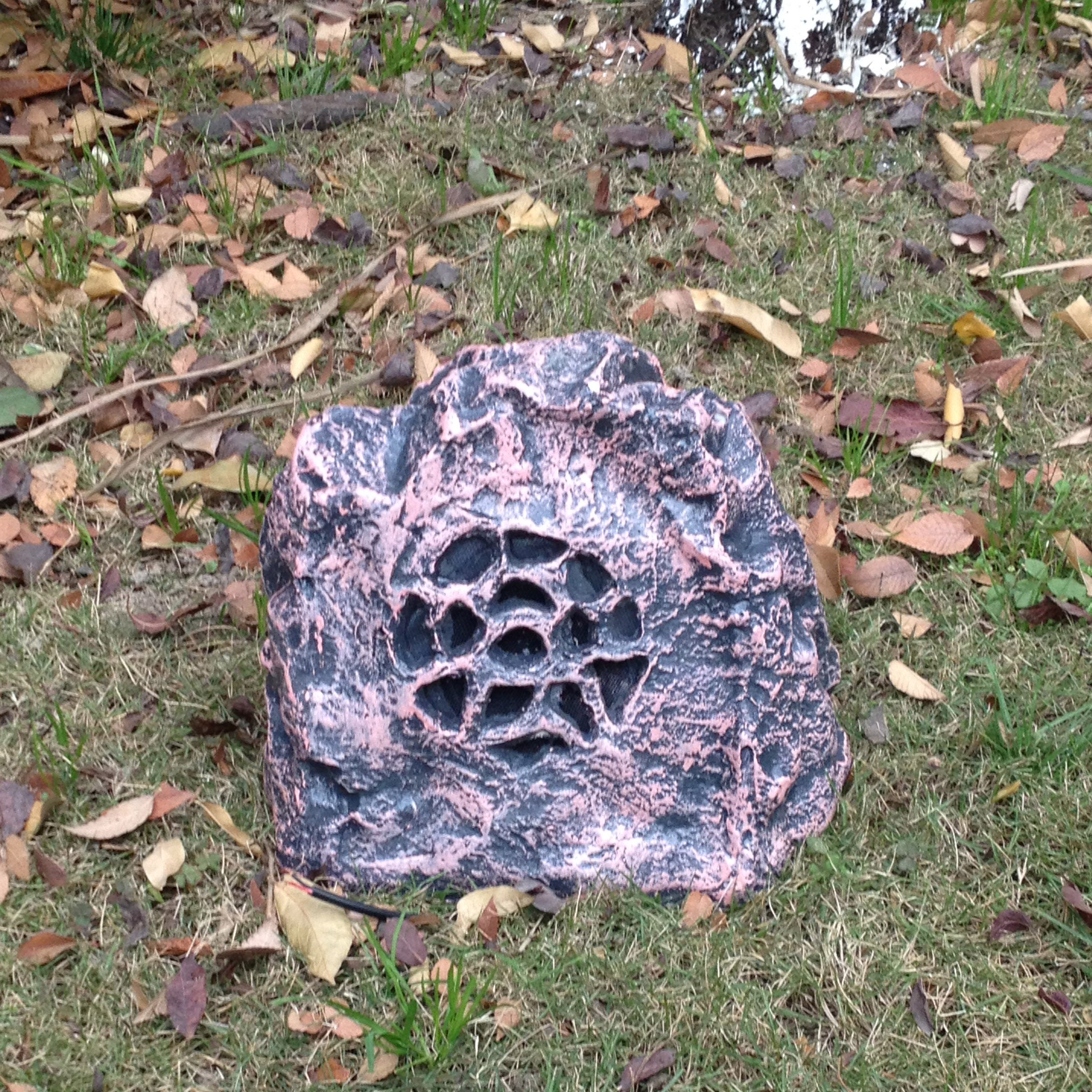 Outdoor lawn sound fake mountain stone speaker outdoor lawn speaker park rainproof garden sound