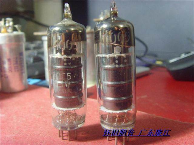 American sound GE spiral black screen 6AQ5/6005 power amplifier electronic tube pair price