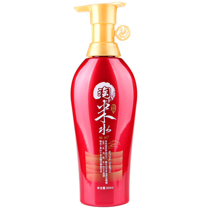 徽歌淘米水洗发水 精纯淘米水滋养柔顺洗发乳养发米浆500ml
