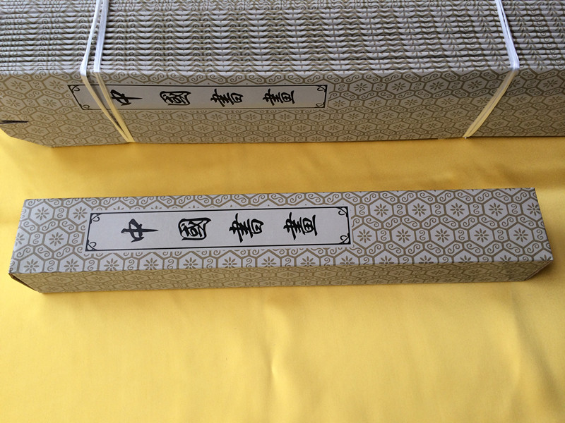 Chinese painting and calligraphy box scroll carton factory direct sales can be customized 55 cm