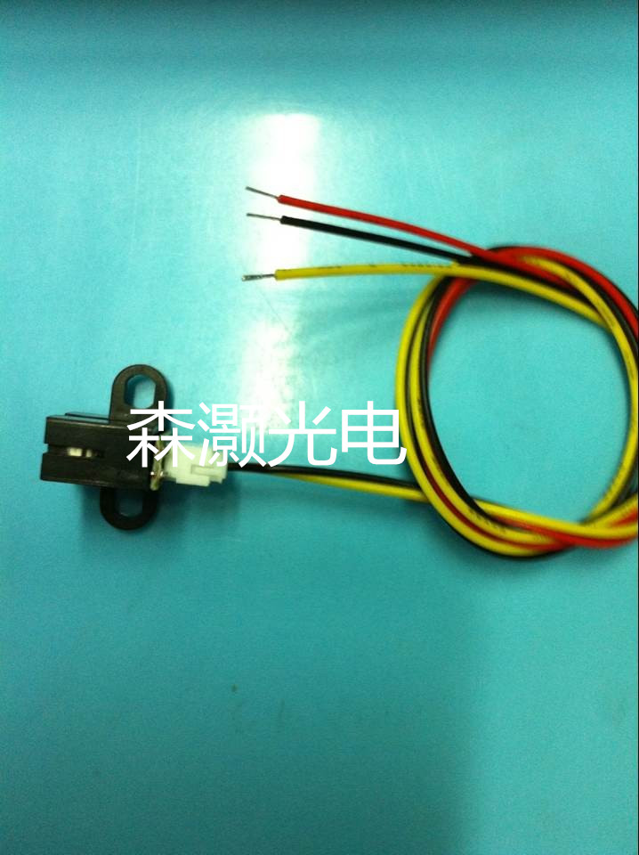 Infrared-to-shoot groove type photoelectric switch slot type photocoupling sensor built-in circuit GK151 substitute 5V