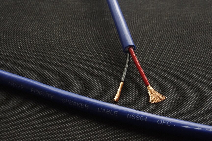 NSS04 Teflon insulated OFC copper speaker wire