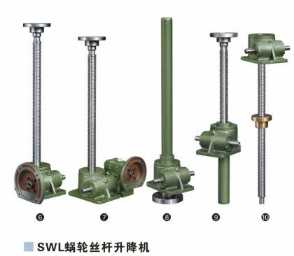 Manufacturer SWL20 screw lift SWL20 reducer model example SWL20M-1A-U1-500-FZ
