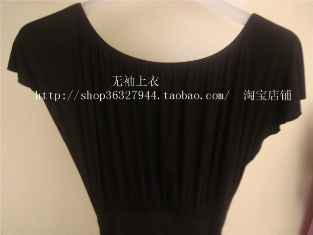 Latin dance tops Latin training clothes round neck Latin clothes spot