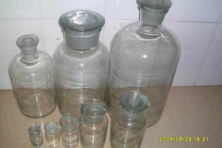 白大口瓶 磨口瓶 玻璃瓶10000ml