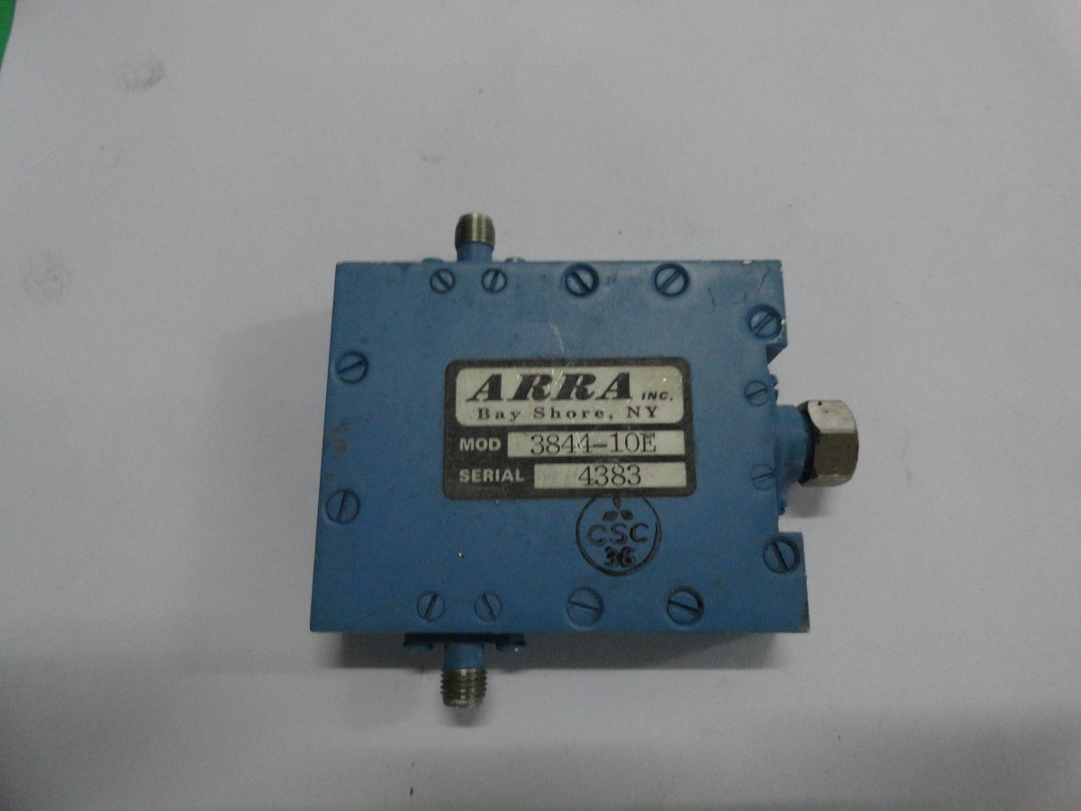 Manual continuation variable attenuator ARRA 3844-10E 10dB 10-12GHz