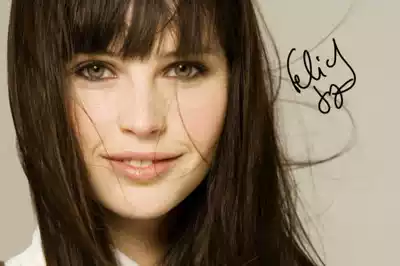 Felixi JONES FELICITY JONES signed photo