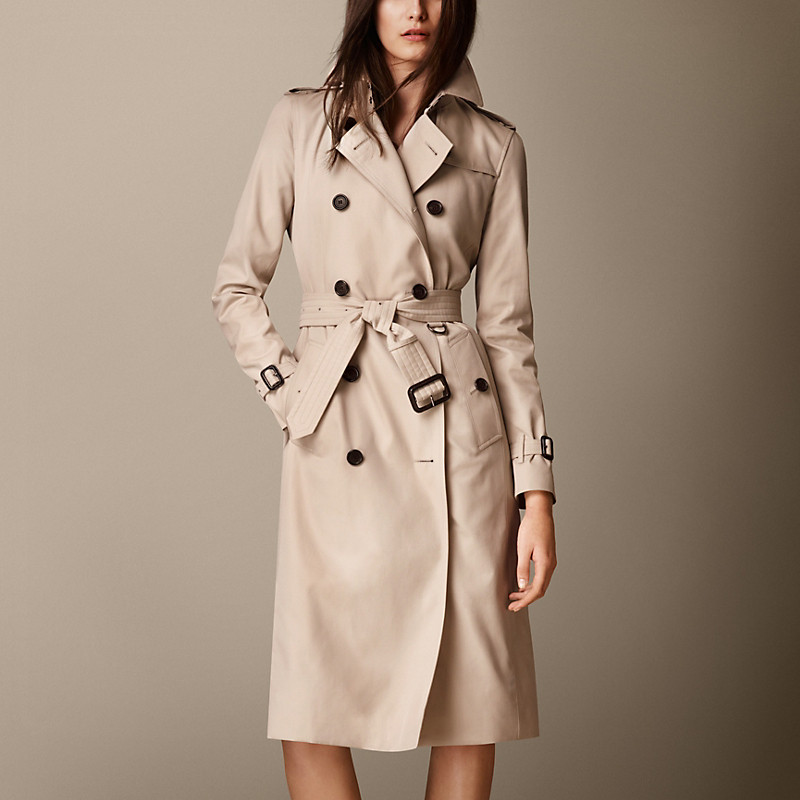 BURBERRY/博柏利肯辛顿长款 - Heritage Trench风衣 39133621