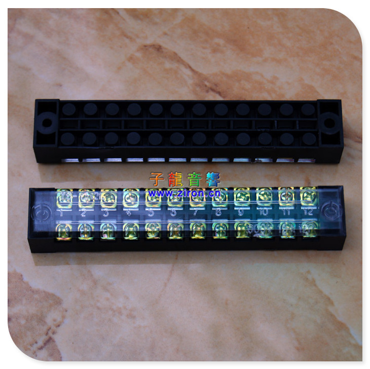 Terminal Terminal Terminal Distribution Terminal Pillar Guide Rail TB-1512 15A 600V 12 bit