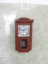 Antique clock Seikosha crystal pendulum small wall clock 12