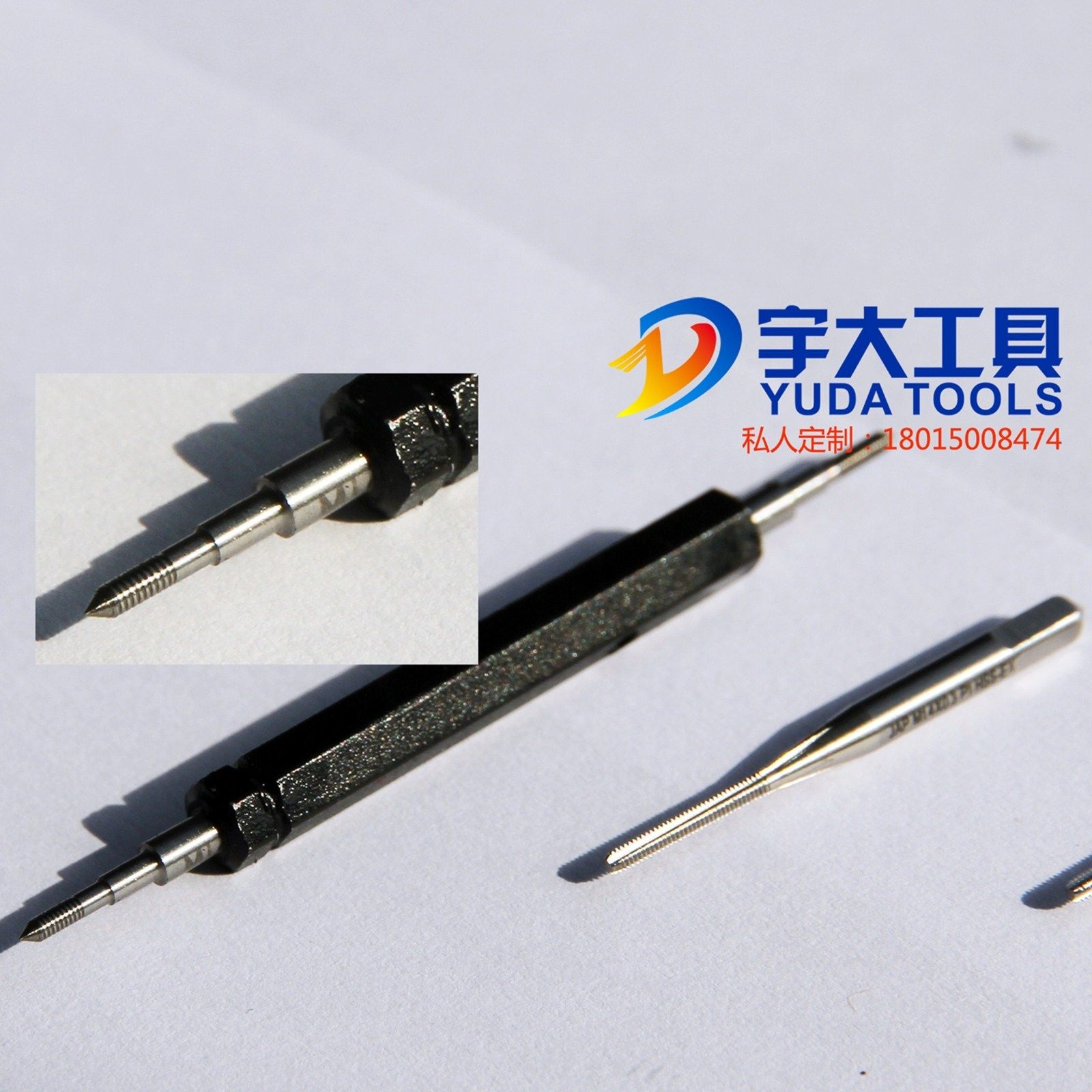 Customized carbide screw taps Customized tungsten steel machine screw taps Unified American inch screw taps