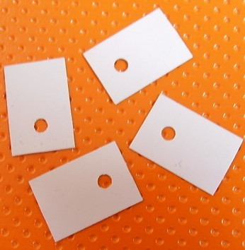 TO-220 heat sink filled insulation sheet triode three-terminal voltage regulator thermal insulation film insulation particles