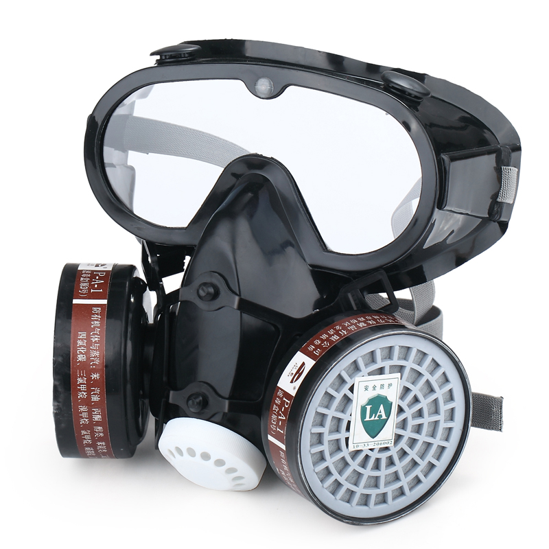 Masks formaldehyde spray pesticide glasses anti-fog integrated with Le-dust-proof gas mask mask mask mask