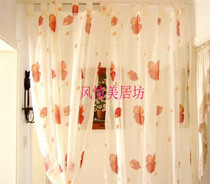 New Products Thick Eroy Garden Original Single Foreign Trade Finished Curtain Yarn Bedroom Floating Window Shading Partition Eu Style Wearing Pole Full