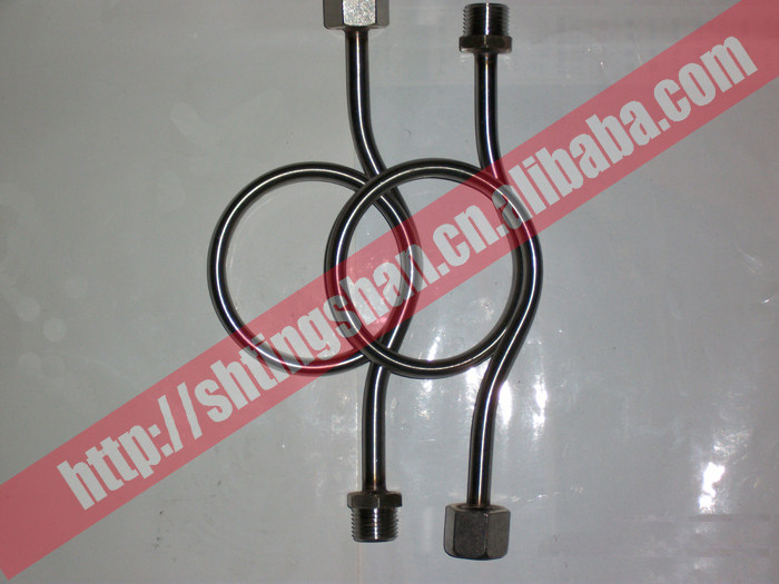 Stainless steel pressure gauge buffer tube 4 outer wire M14X1 5 internal wire pressure gauge bend Y-60 pressure gauge 