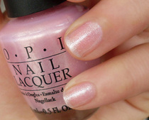 American original OPI nail polish Princess feelings Noble bright pink R44