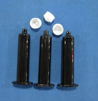 American black dispensing syringe Opaque syringe