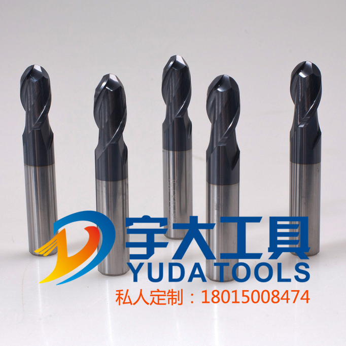 Wholesale Daewoo Germany 60 ° tungsten steel ball head milling cutter 60 degrees tungsten steel spherical milling cutter numerical control knife D1-20mm