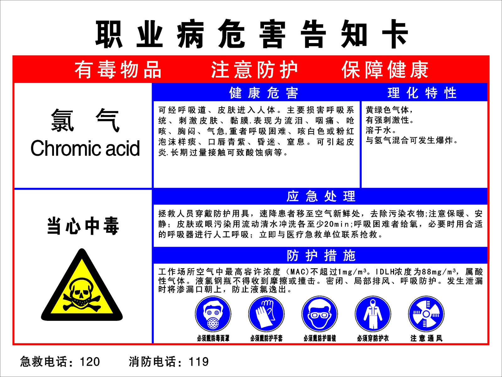 海报印制351职业病展板素材81职业病危害告知卡6cdr