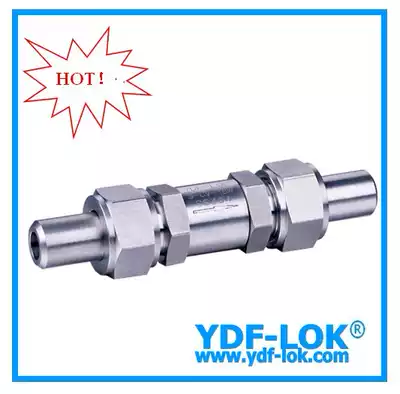Imported quality stainless steel welded butt check valve high pressure check valve check valve two-piece check valve