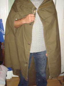 Military fan supplies Soviet cape Soviet cape Russian cape Soviet smock Soviet windbreaker