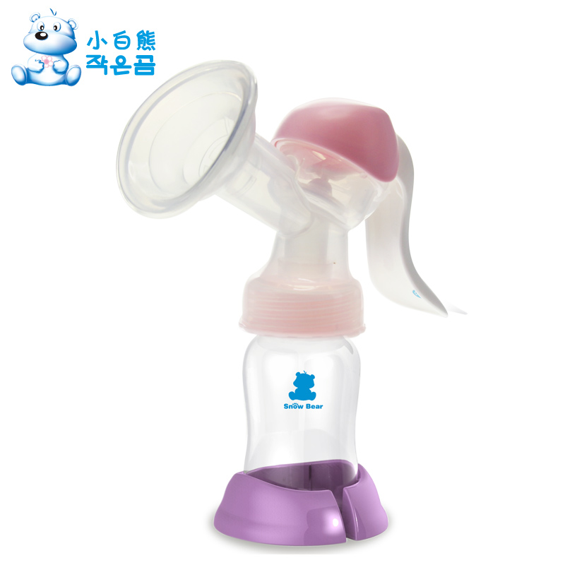 小白熊旗舰店 简悦手动吸奶器妈妈吸乳器 孕妇产后用品HL-0823