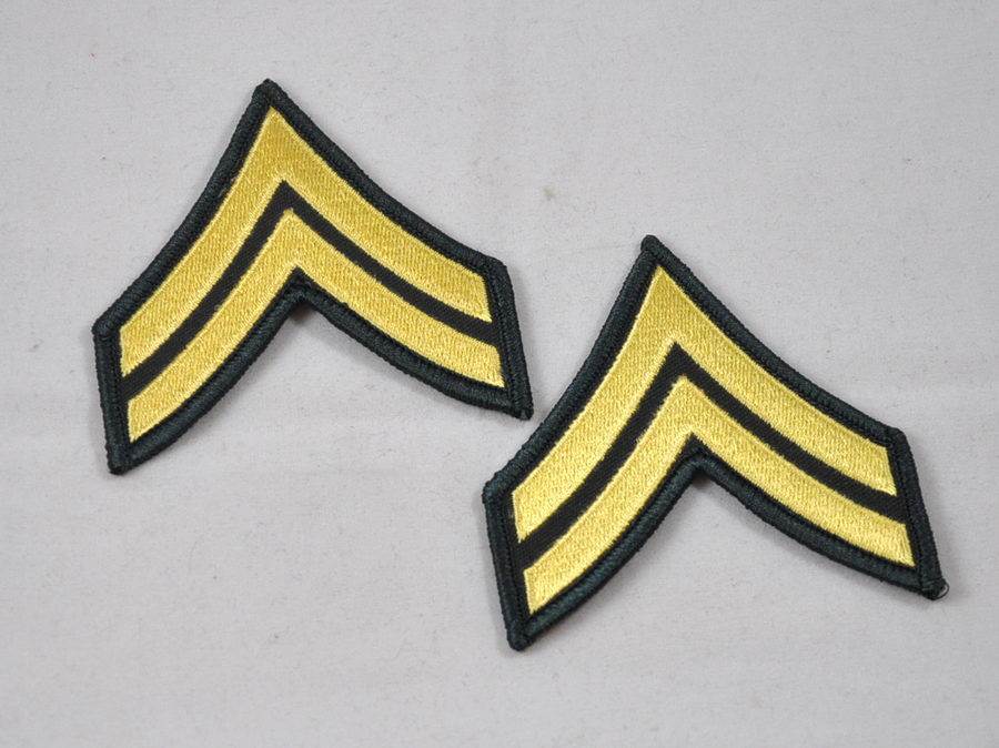 US Army USARMY uniform rank badge armband corporal E4 Corporal