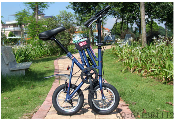 Bike 1 s fold-folded telescopic bike folding cart