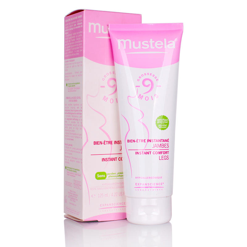 Mustela妙思乐 妈咪腿部疲劳舒缓霜125ml