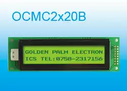 Jinpeng character laser display module OCMC2X20B yellow green Blue