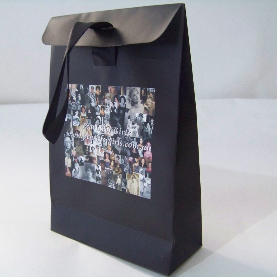 Clothing paper bag custom design boutique gift bag making wedding bag advertising bag