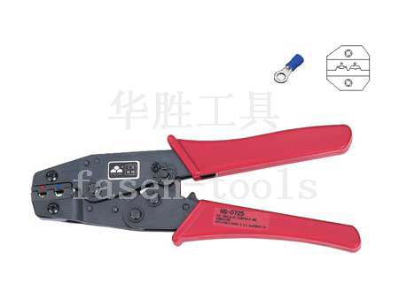 Huasheng Triple Color Meme Your Type Eurotype Terminal Press Pliers SN-0725 Pre-Insulation Terminals 0 5-2 5