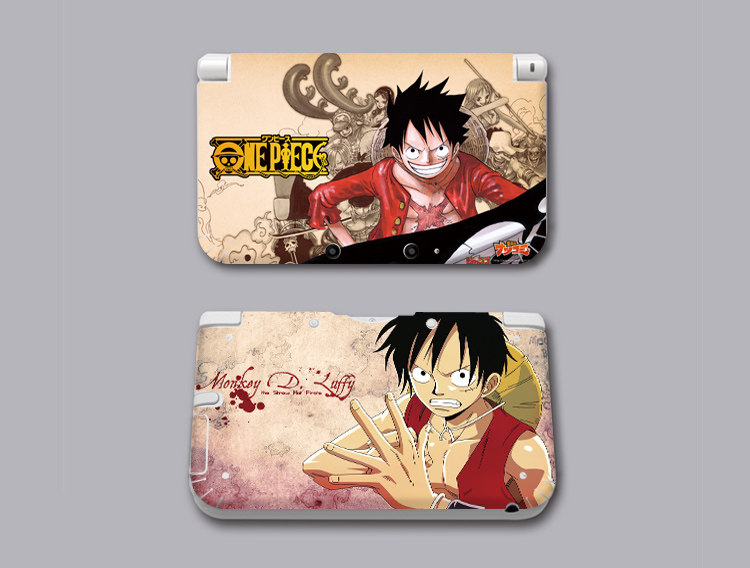 3DSLL sticker body sticker color sticker anti-bump strip film 3DSXL pain machine film sea thief Wang Rufu