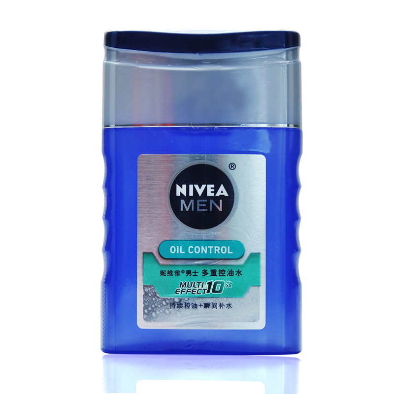 包邮 妮维雅男士爽肤水多重控油水125ml 控油保湿补水 祛痘去黑头