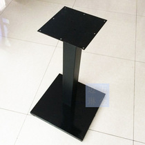Square plastic spray dining table legs Western restaurant legs table legs conference table legs table frame thickened base