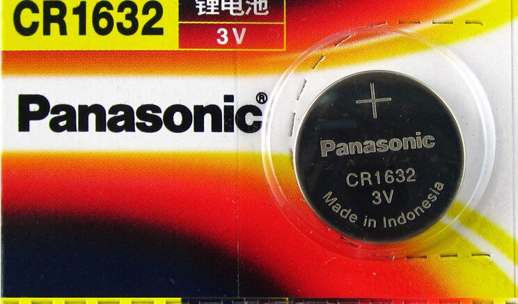 Panasonic Button Pencil Battery CR1632 Toyota Camry Nissan Bluebird etc Remote Control Battery