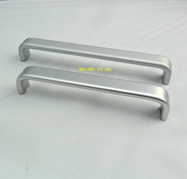 Solid space aluminum alloy integral cabinet handle shoe cabinet cabinet door?Hardware doorknob for chest of drawers with car drawers