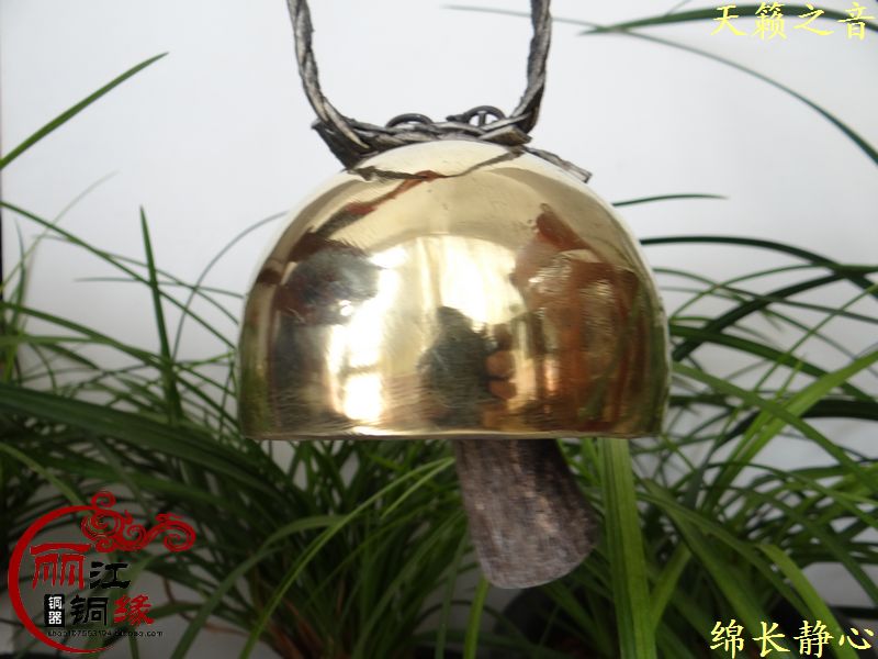 Pure Handmade Pure Louder Copper Pan Pendant Car Pendant hanging decoration East Bose Suzuki Large small and medium size custom separating mountain bell